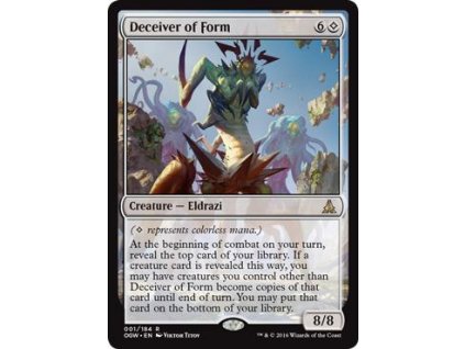 Deceiver of Form (Foil NE, Stav Near Mint)