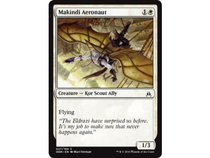 Makindi Aeronaut (Foil ANO, Stav Near Mint)