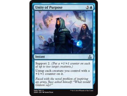 Unity of Purpose