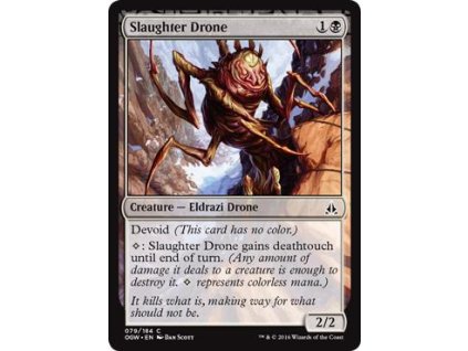 Slaughter Drone (Foil NE, Stav Near Mint)
