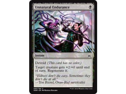 Unnatural Endurance