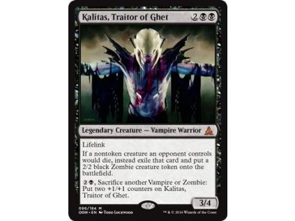Kalitas, Traitor of Ghet (Foil NE, Stav Near Mint)