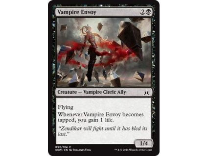 Vampire Envoy (Foil NE, Stav Near Mint)