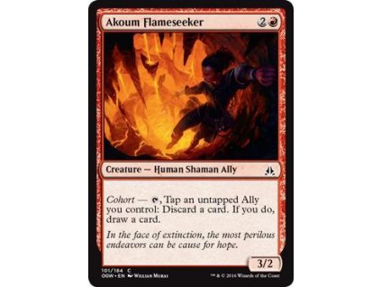 Akoum Flameseeker (Foil ANO, Stav Near Mint)