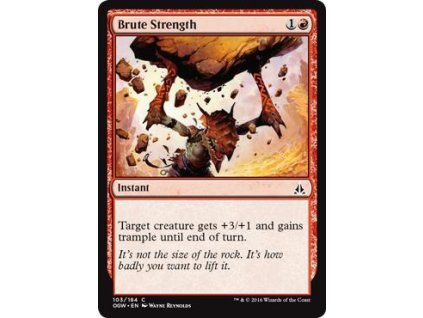 Brute Strength (Foil ANO, Stav Near Mint)