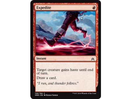 Expedite (Foil NE, Stav Near Mint)