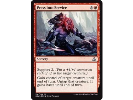 Press into Service (Foil NE, Stav Near Mint)