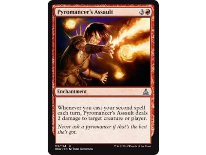 Pyromancer's Assault (Foil NE, Stav Near Mint)