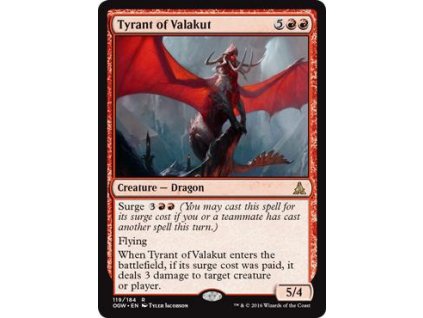 Tyrant of Valakut (Foil ANO, Stav Near Mint)