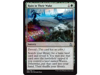 Ruin in Their Wake (Foil NE, Stav Near Mint)
