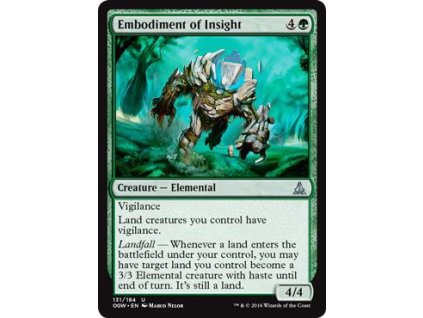 Embodiment of Insight (Foil NE, Stav Near Mint)