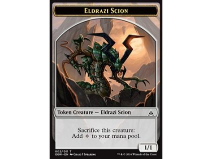 Eldrazi Scion token (Foil NE, Stav Near Mint)