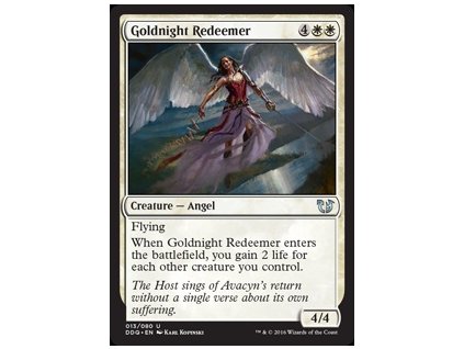Goldnight Redeemer (Foil NE, Stav Near Mint)