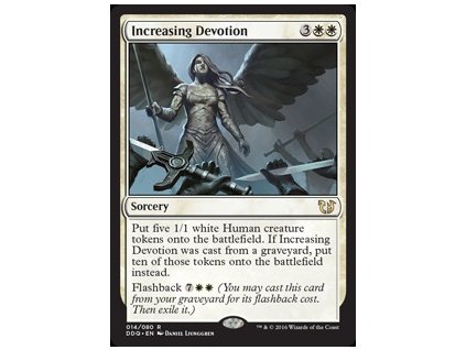 Increasing Devotion (Foil NE, Stav Near Mint)