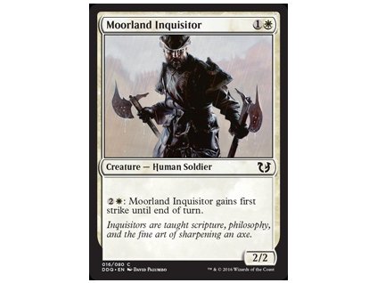 Moorland Inquisitor (Foil NE, Stav Near Mint)