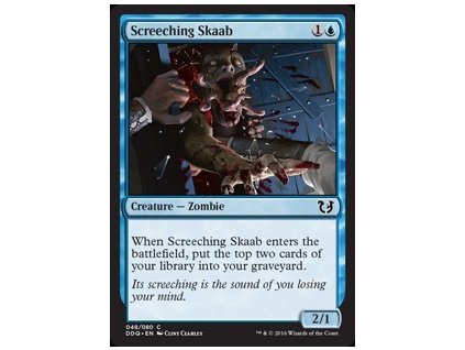 Screeching Skaab (Foil NE, Stav Near Mint)