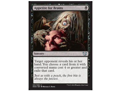 Appetite for Brains