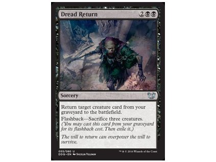 Dread Return (Foil NE, Stav Near Mint)