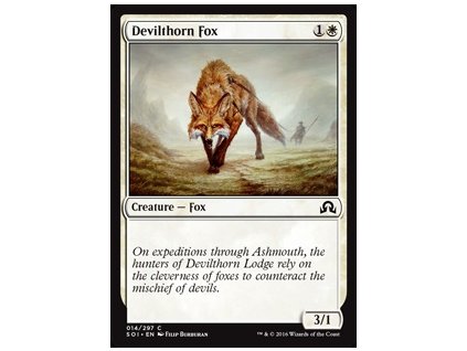 Devilthorn Fox (Foil ANO, Stav Near Mint)