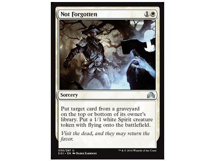 Not Forgotten