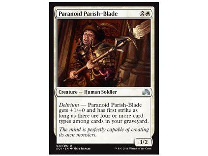 Paranoid Parish-Blade