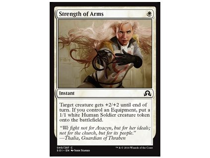 Strength of Arms (Foil NE, Stav Near Mint)