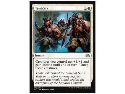 Tenacity (Foil ANO, Stav Near Mint)