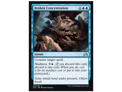 Broken Concentration (Foil NE, Stav Near Mint)