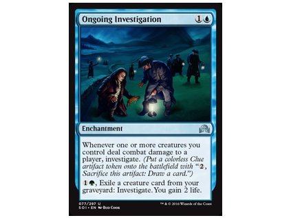 Ongoing Investigation (Foil NE, Stav Near Mint)