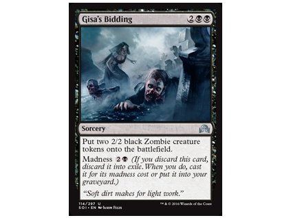 Gisa's Bidding