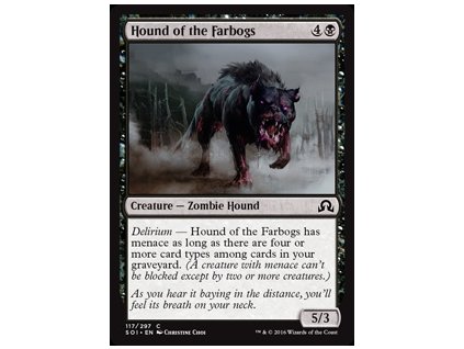Hound of the Farbogs (Foil ANO, Stav Near Mint)