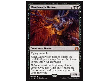 Mindwrack Demon (Foil NE, Stav Near Mint)