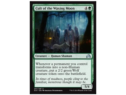 Cult of the Waxing Moon (Foil NE, Stav Near Mint)