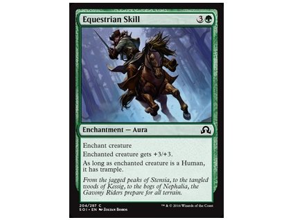Equestrian Skill (Foil ANO, Stav Near Mint)