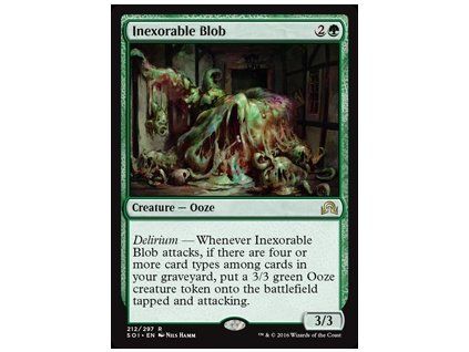 Inexorable Blob