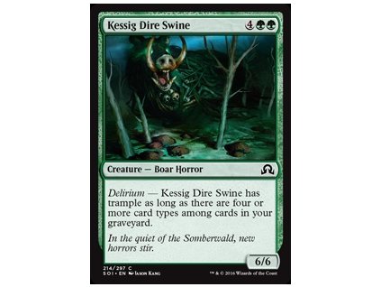 Kessig Dire Swine (Foil NE, Stav Near Mint)