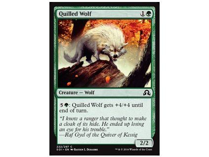Quilled Wolf