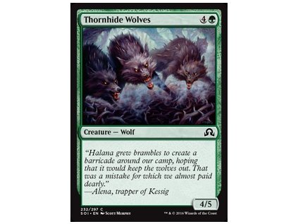 Thornhide Wolves (Foil NE, Stav Near Mint)