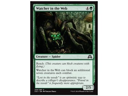 Watcher in the Web (Foil NE, Stav Near Mint)