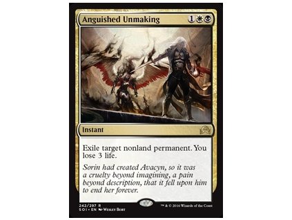 Anguished Unmaking (Foil NE, Stav Near Mint)