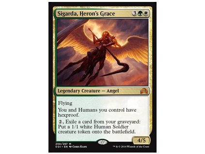 Sigarda, Heron's Grace (Foil ANO, Stav Near Mint)