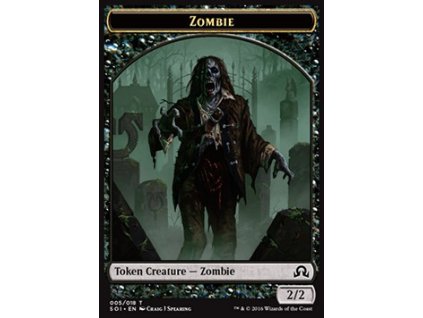 Zombie token (Foil NE, Stav Near Mint)
