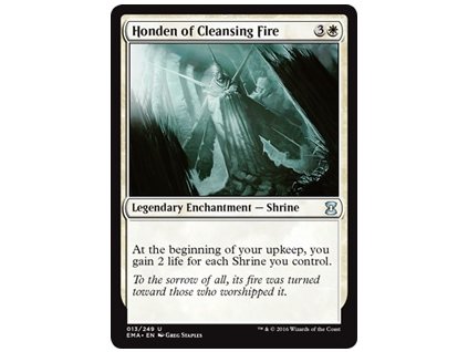 Honden of Cleansing Fire (Foil NE, Stav Near Mint)