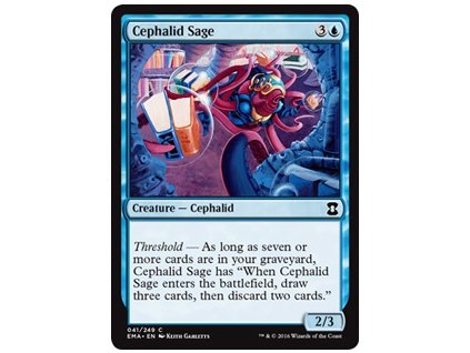 Cephalid Sage (Foil NE, Stav Near Mint)