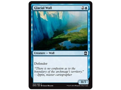 Glacial Wall (Foil NE, Stav Near Mint)