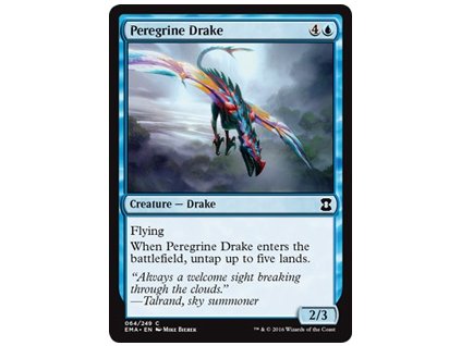 Peregrine Drake (Foil ANO, Stav Near Mint)