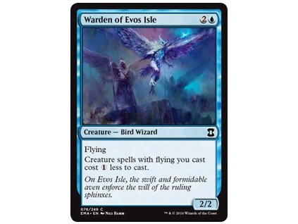 Warden of Evos Isle (Foil ANO, Stav Near Mint)