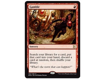 Gamble (Foil NE, Stav Near Mint)