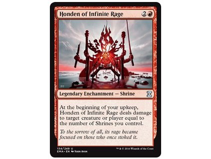 Honden of Infinite Rage (Foil NE, Stav Near Mint)