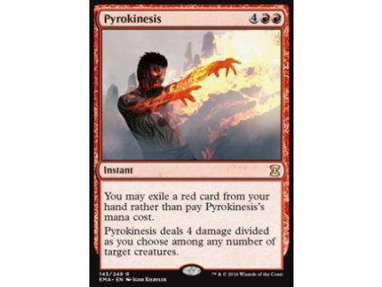 Pyrokinesis (Foil NE, Stav Near Mint)